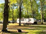 Parked trailer at site Forest Haven Campground - thumbnail