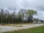 Tree lined gravel RV sites at Yeary Valley Farms - thumbnail