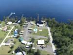 Overhead view of Crescent Fish Camp - thumbnail