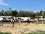People playing volleyball - thumbnail