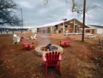 Fire pit with seating area at Lake Palo Pinto RV Park - thumbnail