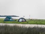Tents at site Cedar Island Ranch - thumbnail