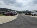 The paved road leading to RV sites at North by Northwest RV Park - thumbnail