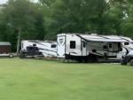 Parked RV's at site Brushy Creek Lodge & Resort - thumbnail