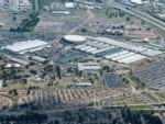 Aerial view of fairgrounds and RV Park at OKC Fairgrounds - thumbnail