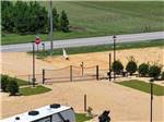 Aerial view of the front gate at THORNHILL RIDGE RV COMMUNITY - thumbnail