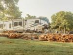 Parked trailer at site Country Dream RV Park - thumbnail