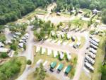 Overhead view at site 7 Bridges RV Resort - thumbnail