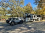 RV towing a jeep at Ohana Celebration Park - thumbnail