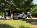 Parked RV at site Cedar Lake Family Campground - thumbnail