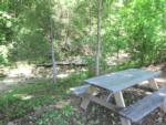 Picnic table at Kingston Trails RV Park - thumbnail
