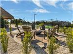 Fire pit seating at Southern Sands RV Resort - thumbnail