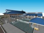 Art rendering of the pool area and buildings at TWISTED PARROT LUXURY RV RESORT - thumbnail