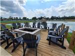 The community fire pit by the water - thumbnail