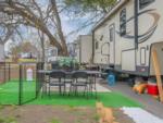 Parked trailer at site Harker Heights RV Park - thumbnail
