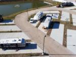 RVs parked in paved sites at NEW CANEY RV PARK - thumbnail