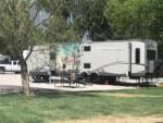 Trailer in RV spot at LAKE SHORE RV PARK - thumbnail