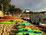 Kayaks on the shore at LAKE SHORE RV PARK - thumbnail