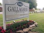 Welcome sign at Gallagher Acres RV Park - thumbnail