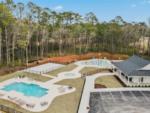 Aerial view of the swimming pool at CROOKED OAKS RV PARK - thumbnail