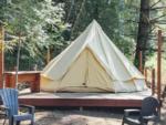 Tent at site Mendocino Magic - thumbnail