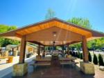 Covered pavilion with tables at DUDLEY CREEK RV RESORT - thumbnail