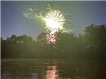Fireworks by the water - thumbnail