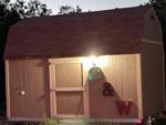 Wood building with light on at C&W RV PARK - thumbnail