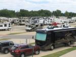 Aerial view of RVs in sites at TIMBER RIDGE RV PARK - thumbnail