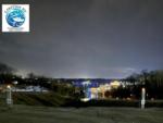 RV sites and the barn at night at LAKETIME RV CAMPGROUND - thumbnail