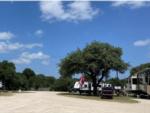 Road leading to gravel RV sites at LOST MAPLES RV AND CAMPING - thumbnail