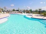 The pool and spa at Jetstream RV Resort - Stafford - thumbnail