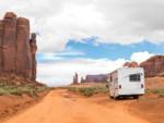 RV parked at Capitol Reef RV Park & Glamping - thumbnail