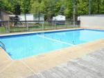 Large fenced swimming pool at KINZUA EAST KAMPGROUND - thumbnail