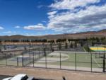 Pickleball courts at ZION UTAH JELLYSTONE PARK - thumbnail