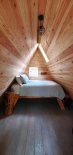 Inside a cabin at Halls Top Hangout - thumbnail