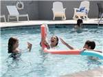 Kids playing in the pool - thumbnail