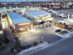 Aerial view of the facility at dusk at NOMADLAND RV STAY - thumbnail