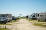 Parked RV's at site I-49 RV Park - thumbnail