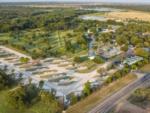 Aerial shot of grounds at Great Escapes North Texas - thumbnail