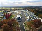 Birds eye view of the park and surrounding area at The Farm RV Resort - thumbnail