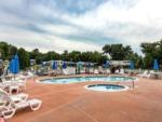 Pool and hot tub at RIVER MEADOW CAMPGROUND - thumbnail