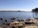 Rocky shoreline at ROCK WALL RV PARK - thumbnail