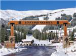 Ski area in the winter - thumbnail