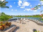 Firepit seating at Laguna Caribe - thumbnail