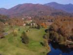 Aerial view of the waterfront at APPLEGATE RV RESORT - thumbnail