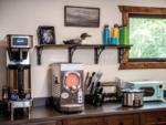 Kitchen area at LAKESHORE CABINS AND CAMPGROUND - thumbnail