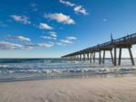 The pier on a sunny day at PALM COVE RV VILLAGE - thumbnail