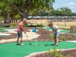 Mini golf at CAMP FIMFO WACO - thumbnail