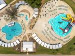 Aerial view of pool at CAMP FIMFO WACO - thumbnail